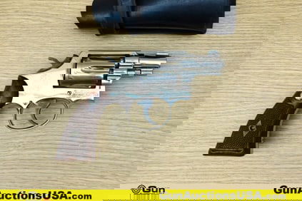 S&W M&P .38 S&W SPECIAL CTG Revolver. Very Good. 1 7/8" Barrel. Shiny Bore, Tight Action Nickel