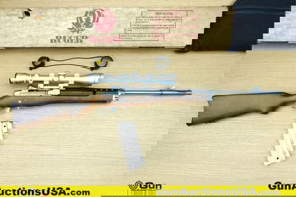 RUGER MINI-14 .223 REM Rifle. Excellent. 20" Barrel. Shiny Bore, Tight Action Semi Auto Features a