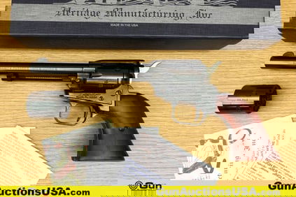 Heritage ROUGH RIDER RR22MB6 .22 LR COWBOY GUN Revolver. Excellent. 6.5" Barrel. Shiny Bore, Tight