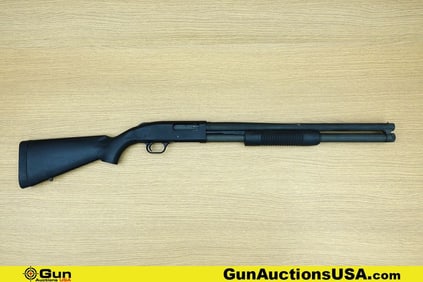 Mossberg 500A 12 ga. Shotgun. Very Good. 20.75" Barrel. Shiny Bore, Tight Action Pump Action This