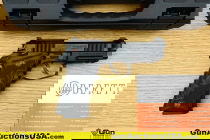 Beretta 80X Cheetah .380 Pistol. Excellent. 3.75" Barrel. Shiny Bore, Tight Action Semi Auto