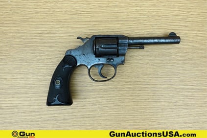COLT POLICE POSITIVE .32 POLICE CTG Revolver. Fair Condition. 4" Barrel. Shootable Bore ORIGINAL