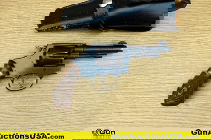 S&W 31 .32 LONG CTG Revolver. Good condition, Normal Handling Marks, Scattered Spotting and/or