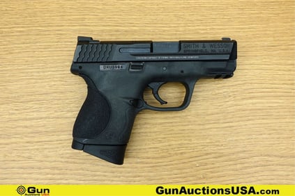 S&W M&P 9C 9mm Pistol. Very Good. 3.5" Barrel. Shiny Bore, Tight Action Semi Auto Features a