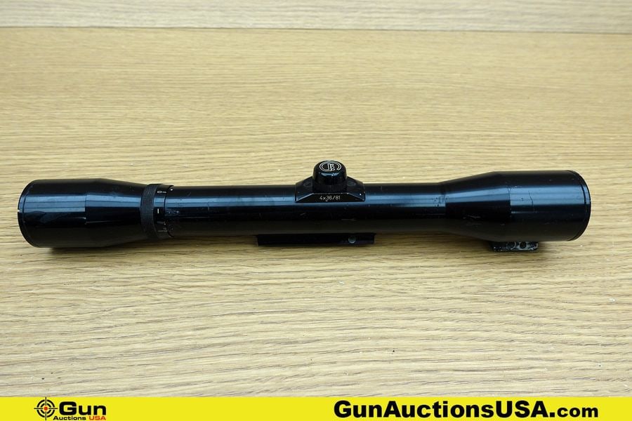 Geco 6588 VINTAGE Scope. Good Condition. One 4-36/81 Scope . (77090) (GSCM45): Geco 6588 VINTAGE Scope. Good Condition. One 4-36/81 Scope . (77090) (GSCM45)