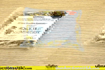 Black Dot 9MM (Major) Ammo. Approx. 50 Rounds of 9MM (Major).. (76634) (GSCT34)