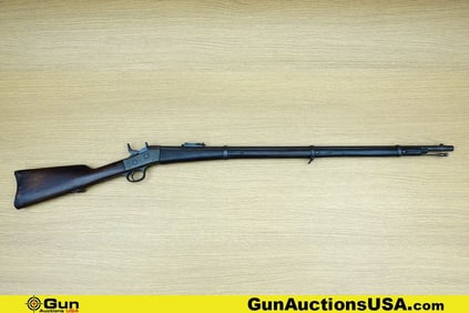 REMINGTON 1867/96 ROLLING BLOCK 11.7X51R VINTAGE Rifle. Needs Repair. 35" Barrel. Single Action