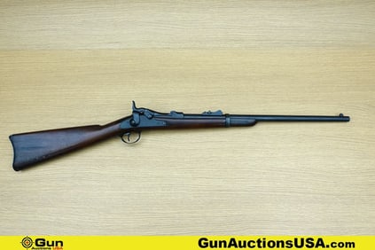 Springfield 1884 TRAP DOOR 45/70 GOVT. CARBINE Rifle. Needs Repair. 22" Barrel. Trap Door Features a