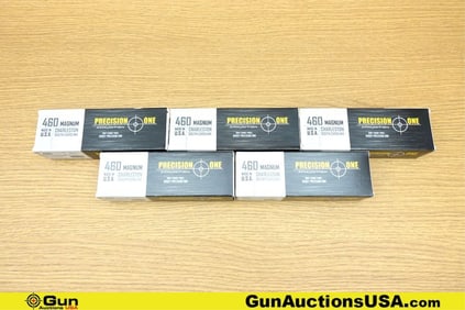 Precision One .460 MAGNUM Ammo. 100 Rds of 240 Gr HP/HTP. . (77550) (GSCU46)