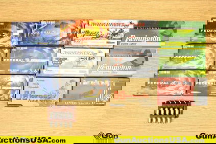 Hornady, REM, FED 300 WIN MAG, 7mm WIN MAG, 300 REM ULTRA MAG Ammo. 244 Total Rounds; 140 Rounds of