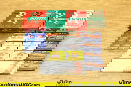 Rem, Win, CCI, Etc. Super-X, Etc. .22 LR Ammo. Approx. 1700 Rounds Assorted Grain Weights and