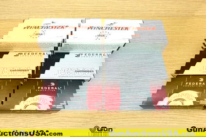 Winchester, Federal .40 S&W Ammo. 400 Rds, Assorted Grains.. (76683) (GSCU79)