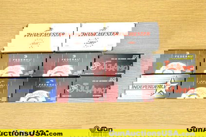 Federal, Winchester, Tula, Etc. .40 S&W Ammo. 500 Rds, 180 Gr. Assorted Types. . (76681) (GSCV60)