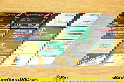 FED, WIN, REM, Etc. PDX1 Defender, Etc. .30-30 WIN, .308 WIN, 7.62x31 Ammo. 331 Total Rounds