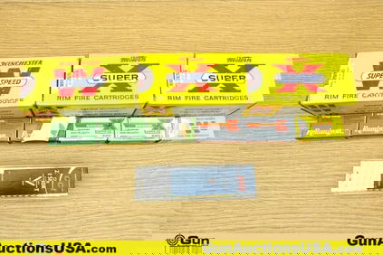 WIN, REM, CCI Super-X, Etc. .22 S, .22 LR Ammo. Approx. 1749 Total Rounds Assorted Grain Weights and