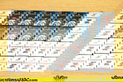 FED, WIN Super-X, Etc. .410 ga. Ammo. 140 Total Rounds of .410 ga. Slugs, 2 1/2" Shells.. (76923)