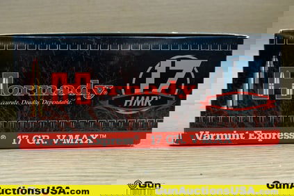 Hornady VMAX 17 HMR Ammo. 1000 Rds. 17 Gr VMAX. (77036) (GSCT25)