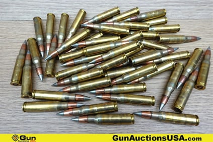 WMA .308 CAL Ammo. 50 Rds of .308 M80A1 Steel Core.. (77599) (GSCT36)