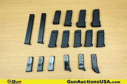 Glock, Ruger, Keltec GLOCK 36, LCP, P3AT, Etc. .45 GAP, .45 ACP, .380 ACP Magazines. Very Good.