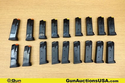 Taurus .45 ACP, .40 S&W, 9mm Magazines. Good Condition. Seven 12 Rd Taurus 24/7 .45 ACP Mags, Seven