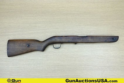 Military Surplus COLLECTOR'S Gun Parts. Good Condition. Reising Sub Machine Gun Wood Stock with