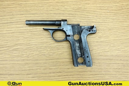 CARL WALTHER WAFFENFABRIK ULM/DO. 4 7.65MM/.32 ACP Barreled Frame. Good condition, Normal Handling