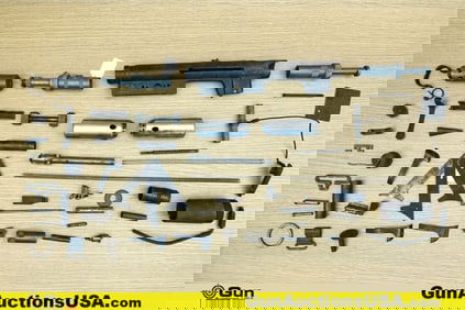 Beretta, Etc. Gun Parts. Good Condition. One Beretta 38/49 DE milled Receiver, U.S. Navy Blair-Flare