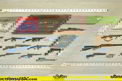 Models of Miniature Replicas, Toys. Very Good. 7- WWI Miniature WWII Non Gun Miniature Replicas,