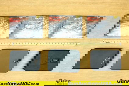 Union, Etc. Safes. Excellent. Six Assorted Personal, Portable Security Cases. Three Includes