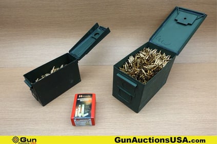Hornady, Etc. .223/.460 S&W Casings. Approx. 2250 in Total; 2200 .223 Fired Clean Brass and 50 Rds