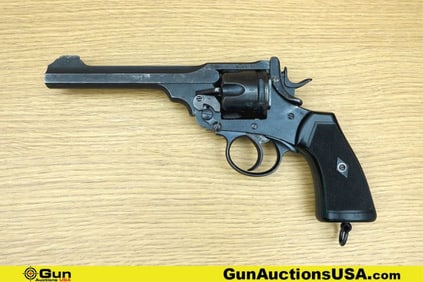WEBLEY MARK VI .455 WEBLEY Revolver. Good condition, Normal Handling Marks, Scattered Spotting