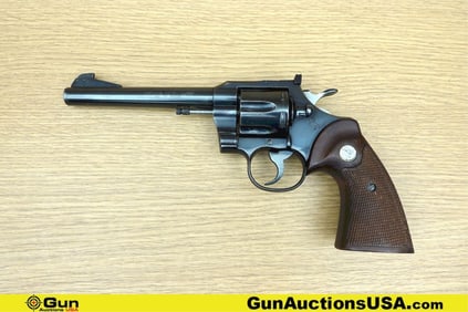 COLT OFFICERS MODEL MATCH .38 SPECIAL TARGET Revolver. Good condition, Normal Handling Marks,