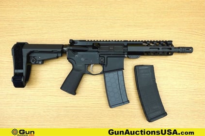Palmetto State Armory PA 15 .300 BLACKOUT THREADED BARREL Pistol. Very Good. 8" Barrel. Shiny Bore,