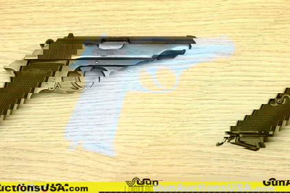 WALTHER WAFFENFABRIK PP 7.65 MATCHING NUMBERS PISTOL. Good condition, Normal Handling Marks,