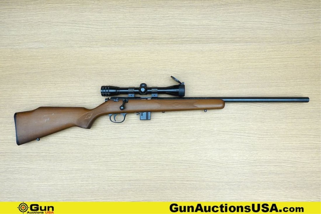 Marlin 17V .17 HMR HEAVY BARREL Rifle. Good condition, Normal Handling Marks, Scattered Spotting: Marlin 17V .17 HMR HEAVY BARREL Rifle. Good condition, Normal Handling Marks, Scattered Spotting and/or Pitting. 22" Barrel. Shiny Bore, Tight Action Bolt Action HEAVY BARREL, ORIGINAL Finish, bolt-ac