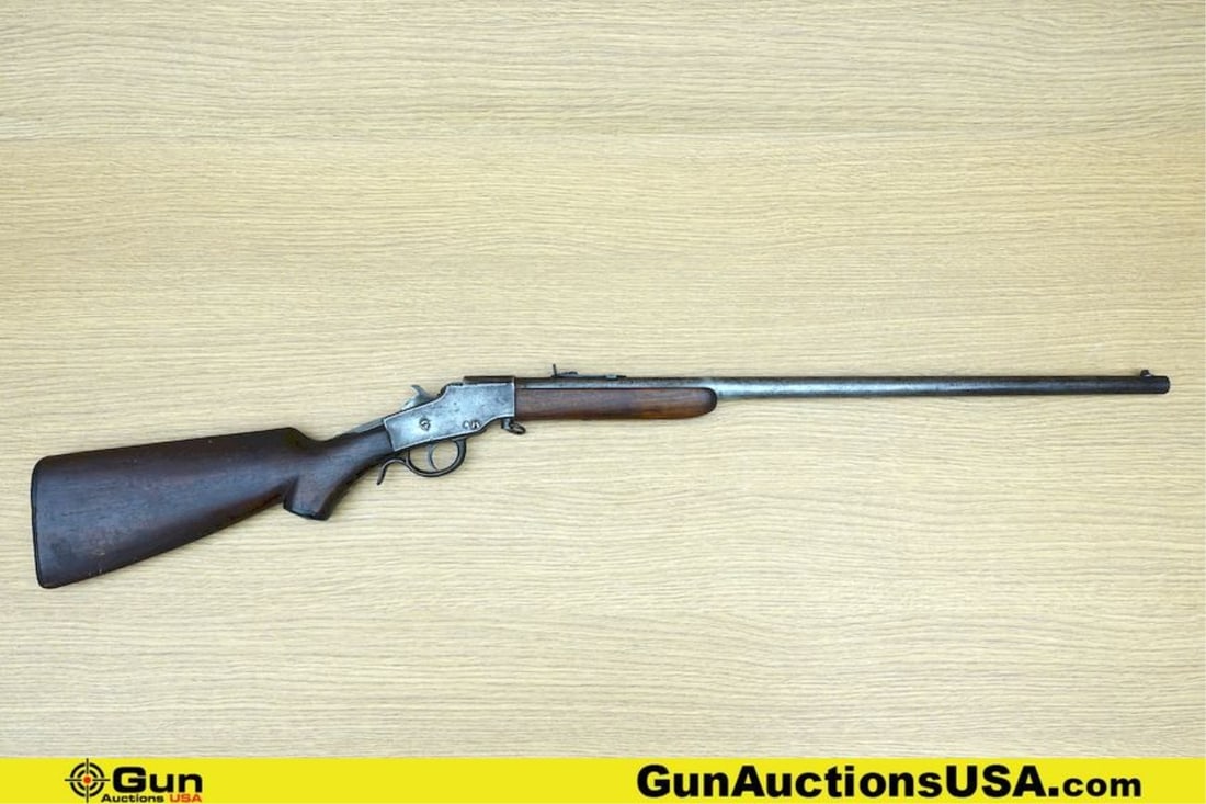 CENTRAL ARMS CO KING NITRO .22 RF Rifle. Good condition, Normal Handling Marks, Scattered Spotting: CENTRAL ARMS CO KING NITRO .22 RF Rifle. Good condition, Normal Handling Marks, Scattered Spotting and/or Pitting. 24" Barrel. Dark Bore Lever Action Breech Block Made in the 1920's Prior to Company t