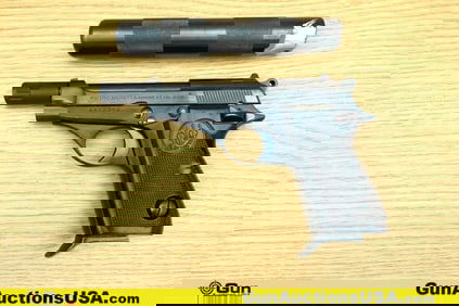 PIETRO BERETTA 71 .22 LR THREADED BARREL Pistol. Good Condition. 4.5" Barrel. Shiny Bore, Tight