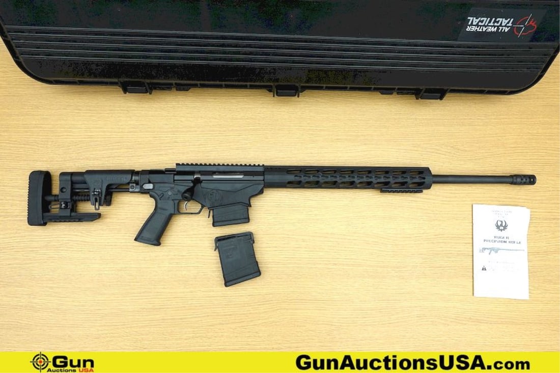 Ruger PRECISSION 6.5 CREEDMOOR THREADED BARREL Rifle. Very Good. 24" Barrel. Shiny Bore, Tight: Ruger PRECISSION 6.5 CREEDMOOR THREADED BARREL Rifle. Very Good. 24" Barrel. Shiny Bore, Tight Action Bolt Action Features Aluminum Chassis, Keymod Hand Guard, with a Folding Adjustable Stock. Compati