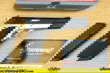 Browning HI-POWER 9MM LUGER COLLECTOR'S Pistol. Excellent. 4.75" Barrel. Shiny Bore, Tight Action