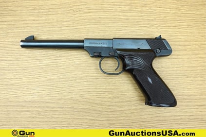 HIGH STANDARD DURA-MATIC .22 LR Pistol. Good condition, Normal Handling Marks, Scattered Spotting