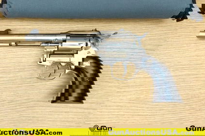 HIGH STANDARD DOUBLE NINE W-104 .22 CAL Revolver. Good condition, Normal Handling Marks, Scattered