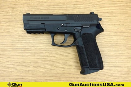 SIG SP2022 9X19 Pistol. Very Good. 3.5" Barrel. Shiny Bore, Tight Action Semi Auto Features Smooth