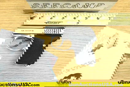 SEECAMP LWS 32 .32 ACP Pistol. Very Good. 2" Barrel. Shiny Bore, Tight Action Semi Auto Features a