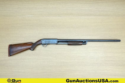 ITAHACA 37 12 ga. Shotgun. Good condition, Normal Handling Marks, Scattered Spotting and/or Pitting.