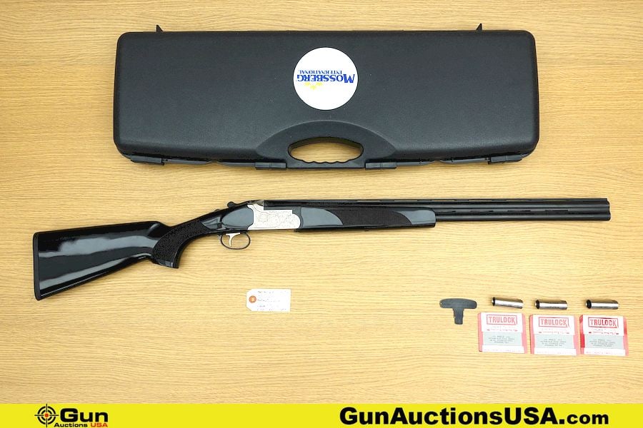 KAYHAN ARTHEMIS- MOSSBERG 75414 SILVER RESERVE II 20 ga. MATCHING NUMBERS Shotgun. Very Good. 26": KAYHAN ARTHEMIS- MOSSBERG 75414 SILVER RESERVE II 20 ga. MATCHING NUMBERS Shotgun. Very Good. 26" Barrel. Shiny Bores, Tight Action Break Action Over-Under Features MATCHING NUMBERS on Barrel, Receive