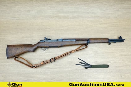 SPRINGFIELD M1 GARAND 30-06SPRG Rifle. Good condition, Normal Handling Marks, Scattered Spotting