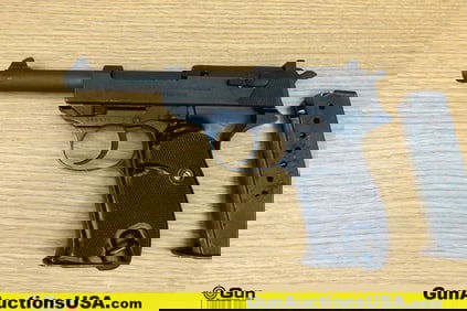 WALTHER WAFFENFABRIK P38 9mm MATCHING NUMBERS PISTOL. Good condition, Normal Handling Marks,