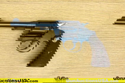COLT POLICE POSITIVE .38 SPECIAL Revolver. Very Good. 5" Barrel. Shiny Bore, Tight Action Features a