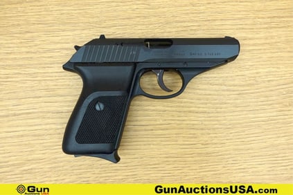 SIG P230 9MM KURZ Pistol. Very Good. 3.5" Barrel. Shiny Bore, Tight Action Semi Auto Features