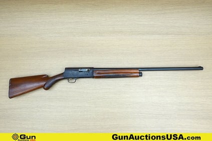Browning A5 12 ga. Shotgun. Good condition, Various Handling Marks, Scattered Spotting and/or